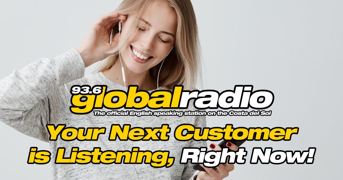 93.6 Global Radio Advertising, Costa del Sol.