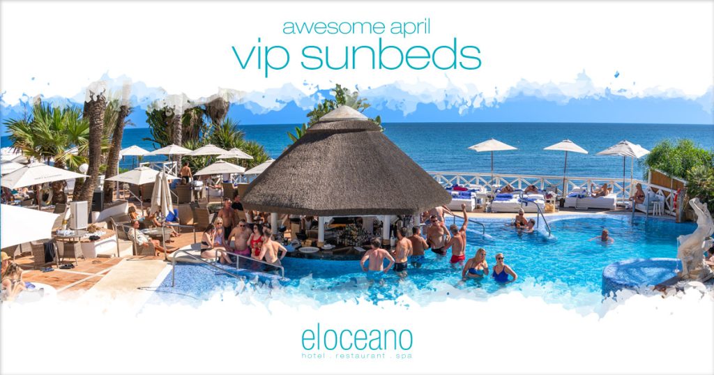 Awesome April - VIP Sunbeds by the Polynesian Pool, El Oceano Hotel