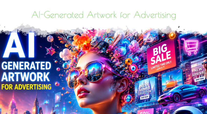 AI Generated Artwork for Advertising - Should you use it?  AI image generators have opened up extraordinary creative possibilities for businesses on a budget