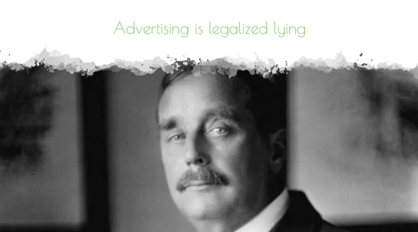 Advertising is legalized lying - FreeAssortment, Online Advertising & Digital Marketing